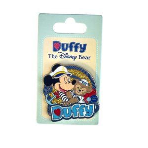 Disney Captain Mickey Mouse and Sailor Duffy Bear Pin